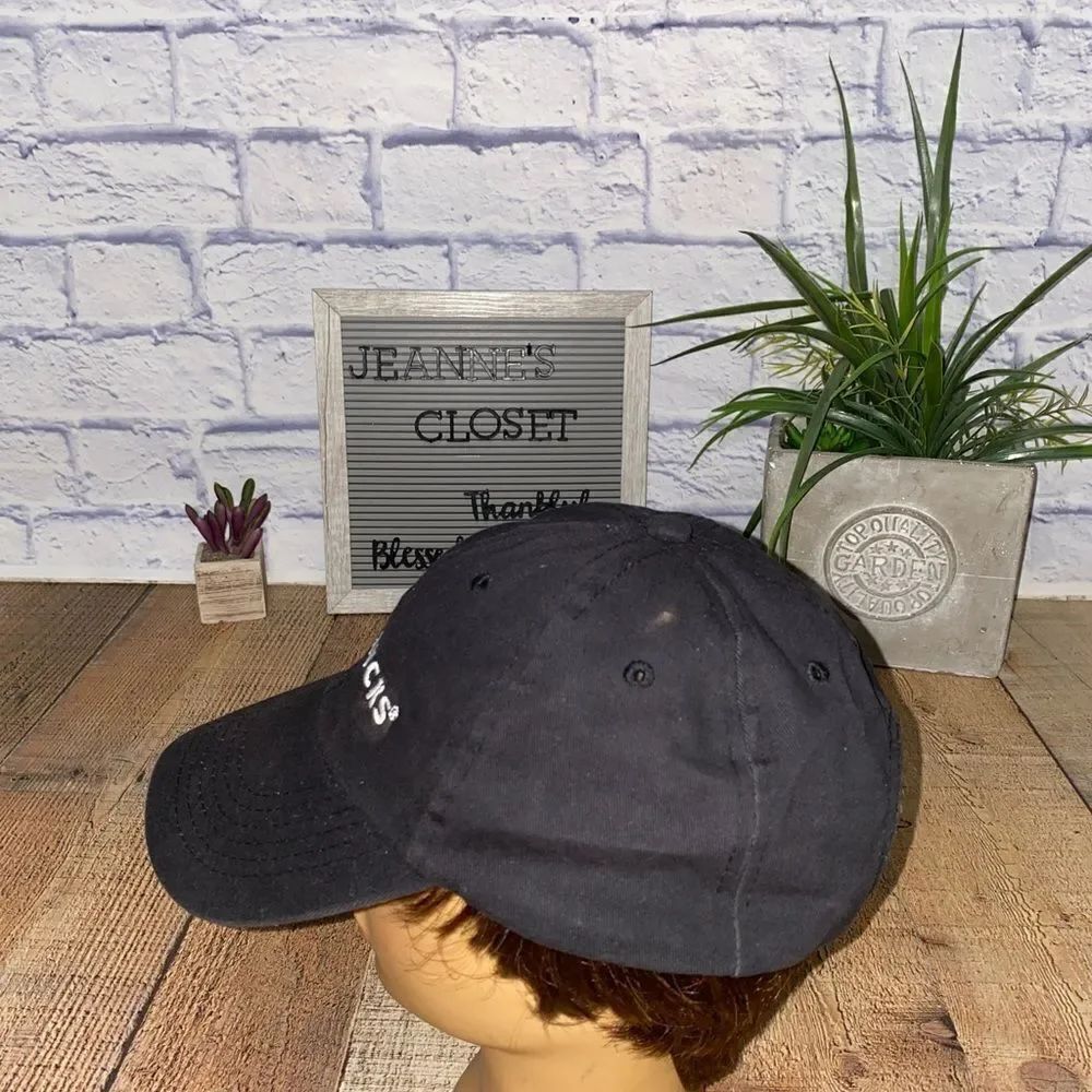 Starbucks black strapback hat unisex - Picture 2 of 8